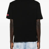T-shirt con stampa grafica in nero Martine rose - uomo 