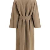 Cappotto con cintura Ludmilla in beige Maxmara - donna 