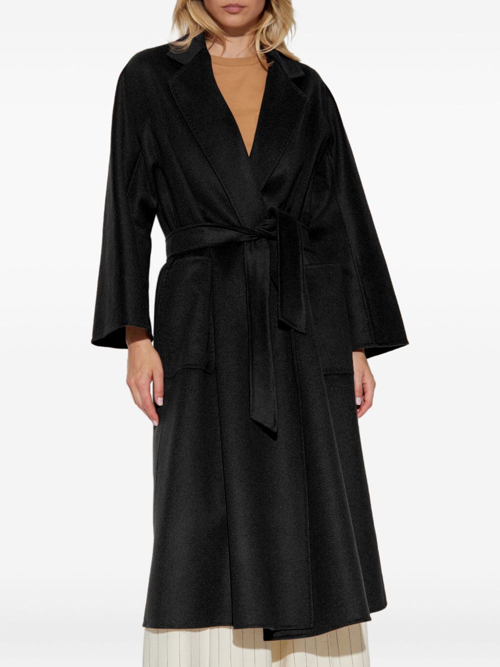Cappotto con cintura Ludmilla in nero Maxmara - donna 