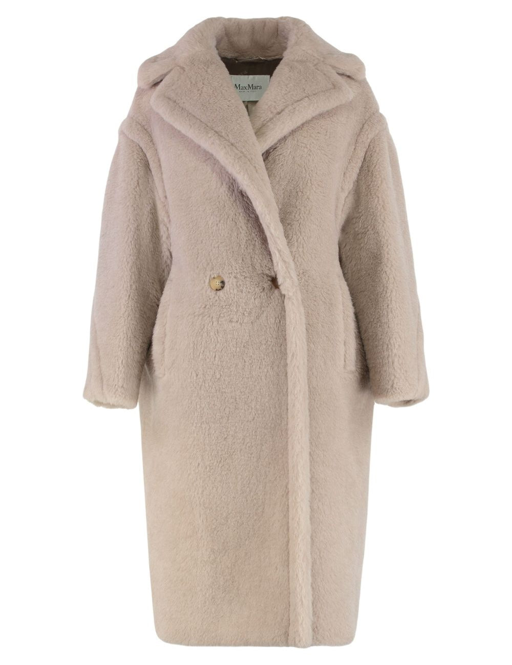 Cappotto tedgirl in alpaca e lana in beige Maxmara - donna 