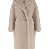 Cappotto tedgirl in alpaca e lana in beige Maxmara - donna 