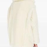 Cappotto corto Teddy Bear olga in bianco Maxmara - donna 