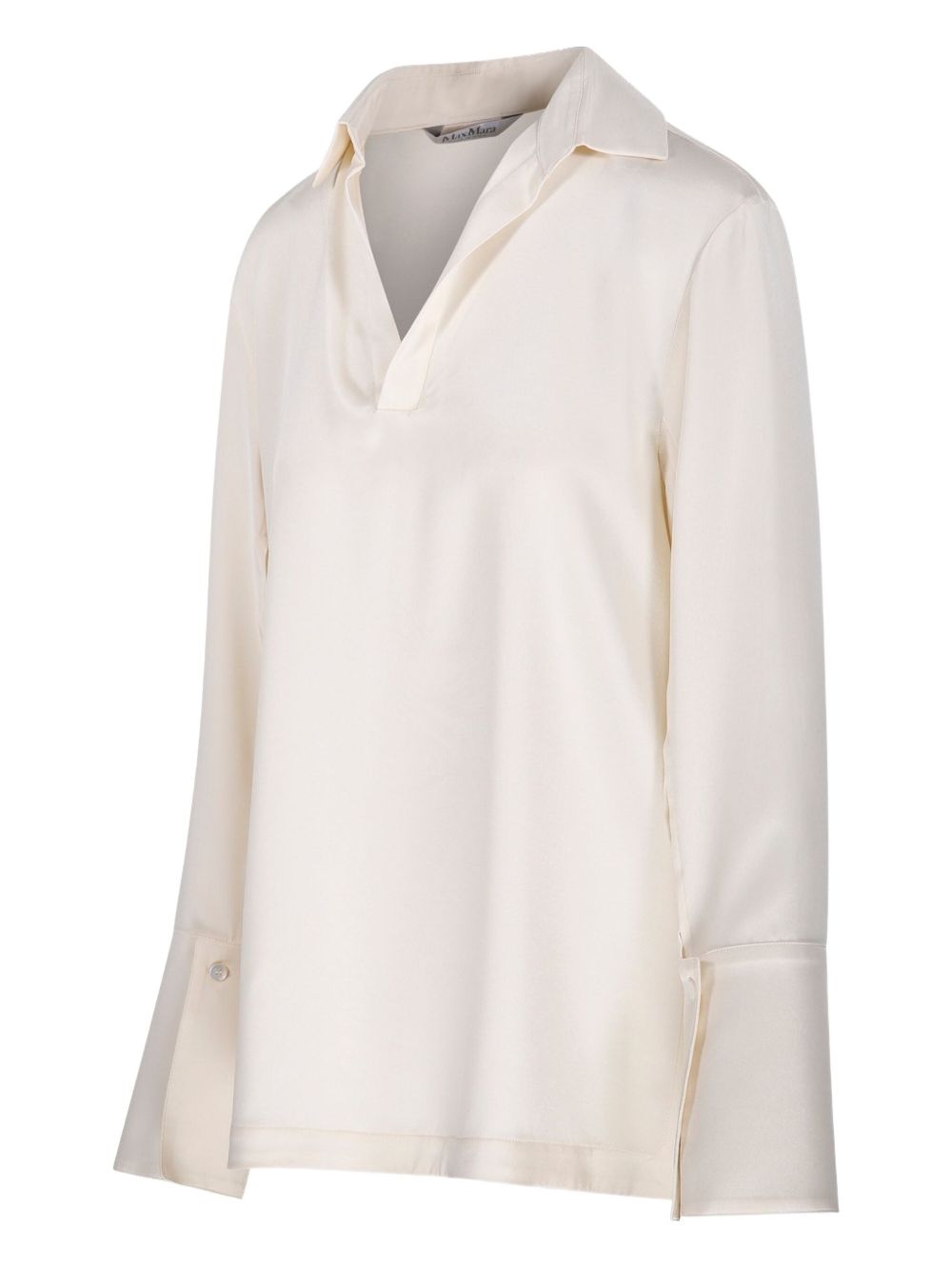 Blusa con scollo a V  dover in avorio Maxmara - donna 