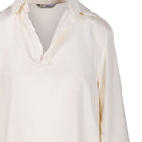 Blusa con scollo a V  dover in avorio Maxmara - donna 
