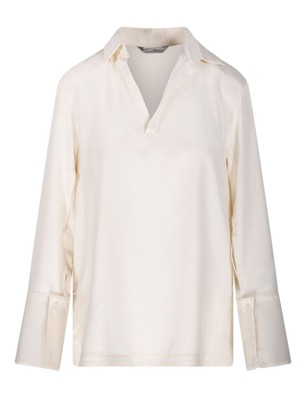 Blusa con scollo a V  dover in avorio Maxmara - donna 