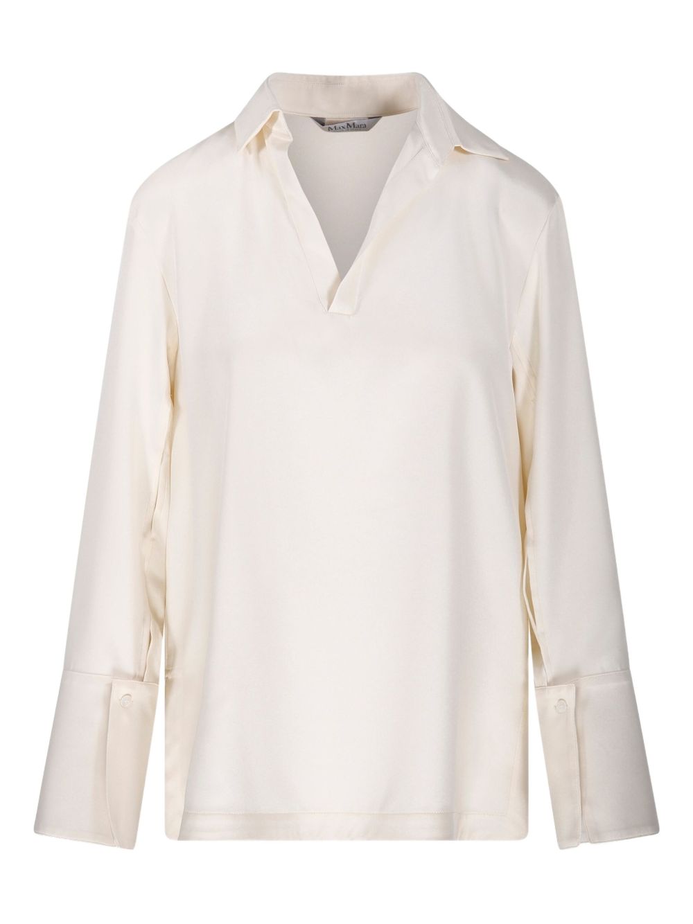 Blusa con scollo a V  dover in avorio Maxmara - donna 
