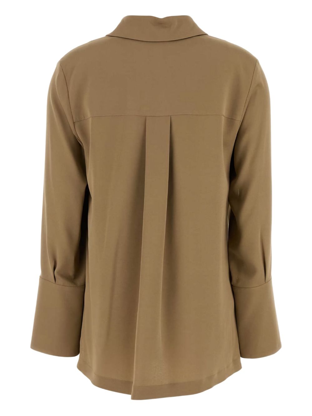 Blusa in cady di seta stretch dover in marone Maxmara - donna 