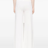 Pantaloni con vita elasticizzata in bianco Maxmara - donna 