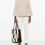 Pantaloni in cashmere jardin in bianco Maxmara - donna 