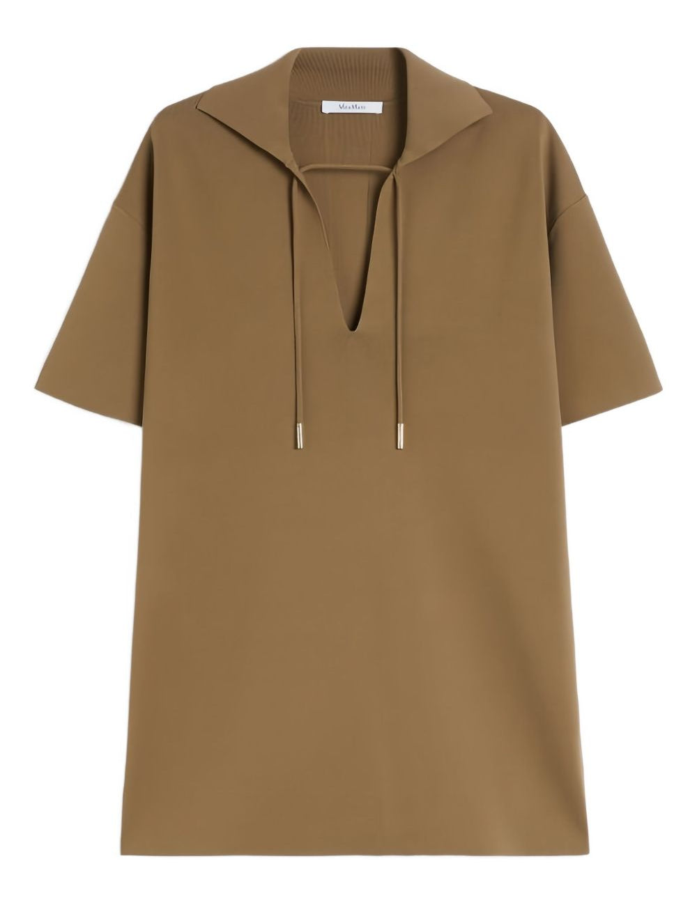 Top con colletto poltava in marrone Maxmara - donna 