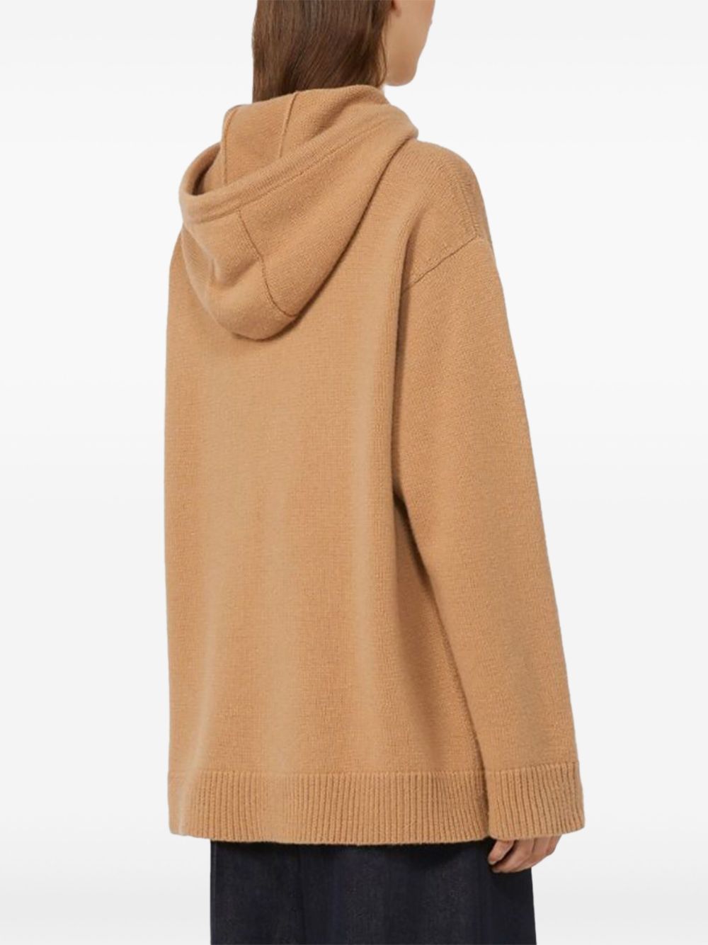 Felpa con cappuccio Liana in beige 