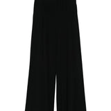 Pantaloni con vita elasticizzata in nero Maxmara - donna 
