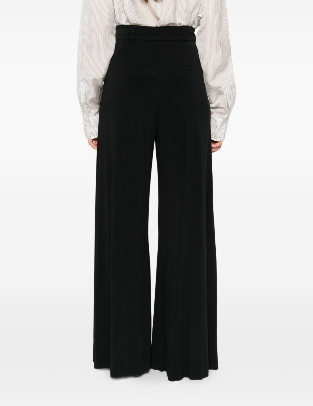 Pantaloni con vita elasticizzata in nero Maxmara - donna 