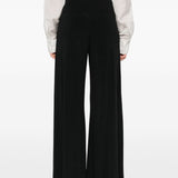 Pantaloni con vita elasticizzata in nero Maxmara - donna 