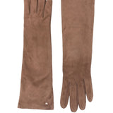 Guanti con dettagli logo in marrone MaxMara - donna 