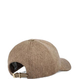 Cappello con targa e logo in marrone Maxmara - donna 