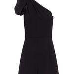 Tuta corta monospalla in nero Maxmara pianoforte - donna 