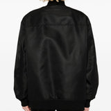 Bomber oversize in twill agape in nero Maxmara sportmax - donna 