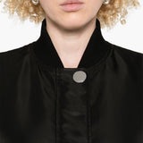 Bomber oversize in twill agape in nero Maxmara sportmax - donna 