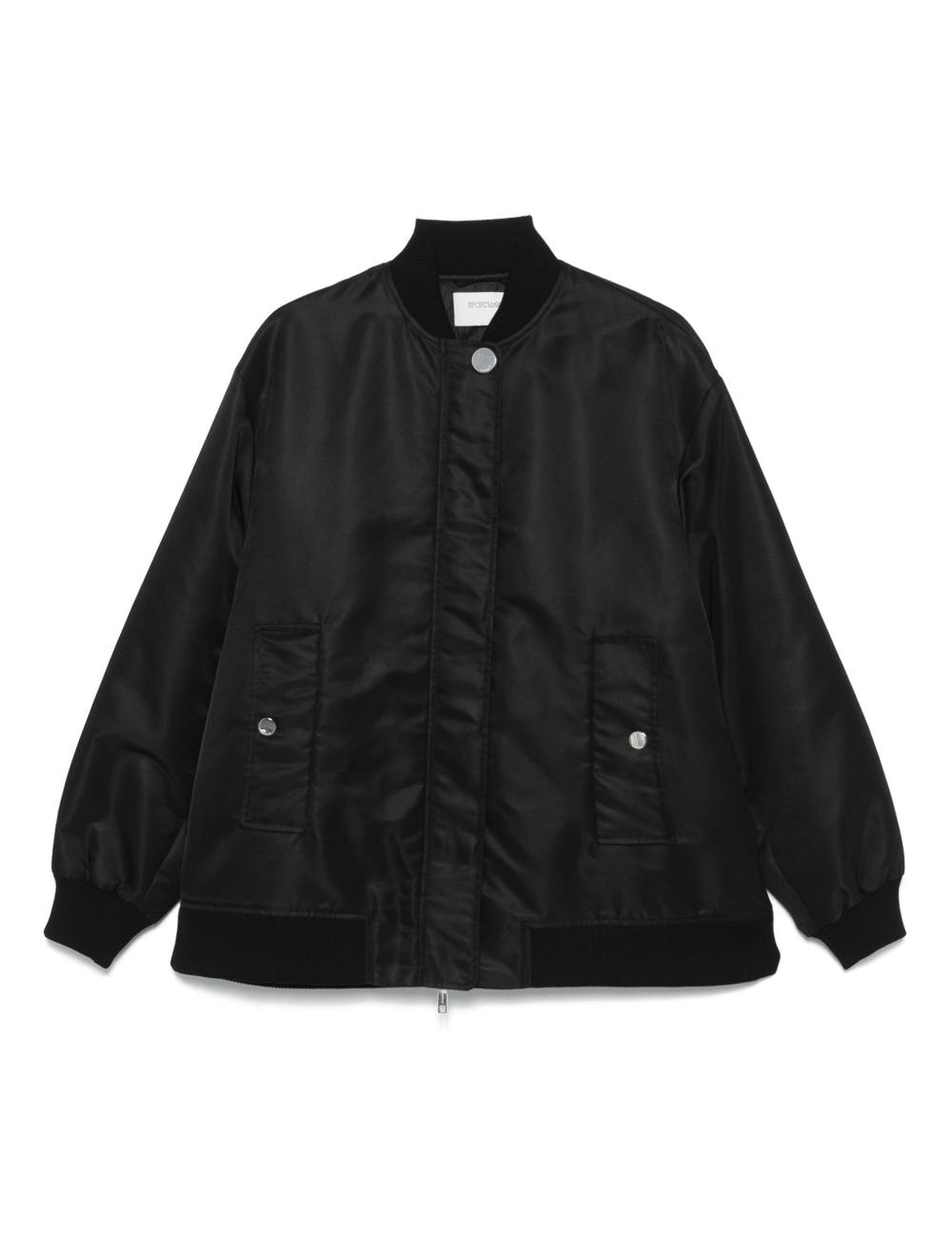 Bomber oversize in twill agape in nero Maxmara sportmax - donna 