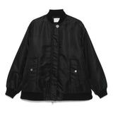 Bomber oversize in twill agape in nero Maxmara sportmax - donna 