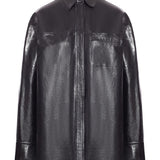 Giacca oversize in nappa borel in nero Maxmara sportmax - donna 