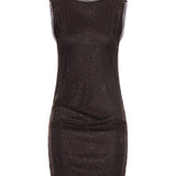 Abito empoli con strass in nero Maxmara sportmax - donna 