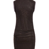 Abito empoli con strass in nero Maxmara sportmax - donna 