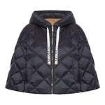 Giacca imbottita in tela di nylon sisoft in nero Maxmara the cube - donna 