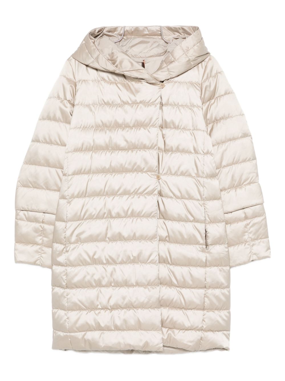 Piumino reversibile in raso antigoccia novef in bianco Maxmara the cube - donna 