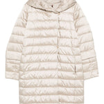 Piumino reversibile in raso antigoccia novef in bianco Maxmara the cube - donna 
