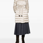 Piumino reversibile in raso antigoccia novef in bianco Maxmara the cube - donna 