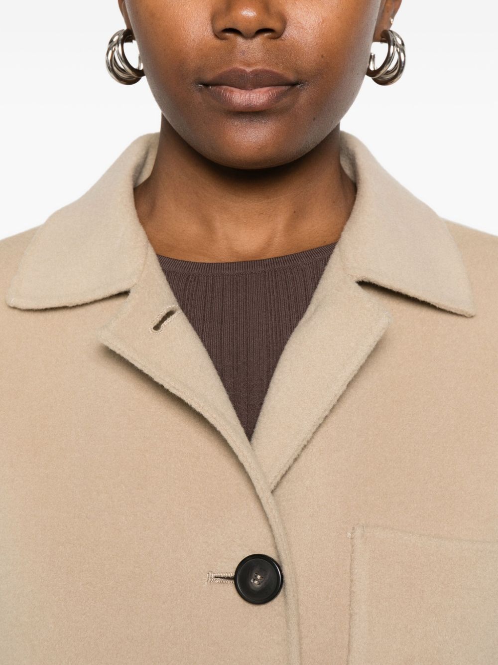 Cappotto monopetto in lana zenone Maxmara weekend - donna 