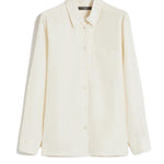 Camicia in seta pamir in avorio Maxmara weekend - donna 