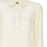Camicia in seta pamir in avorio Maxmara weekend - donna 