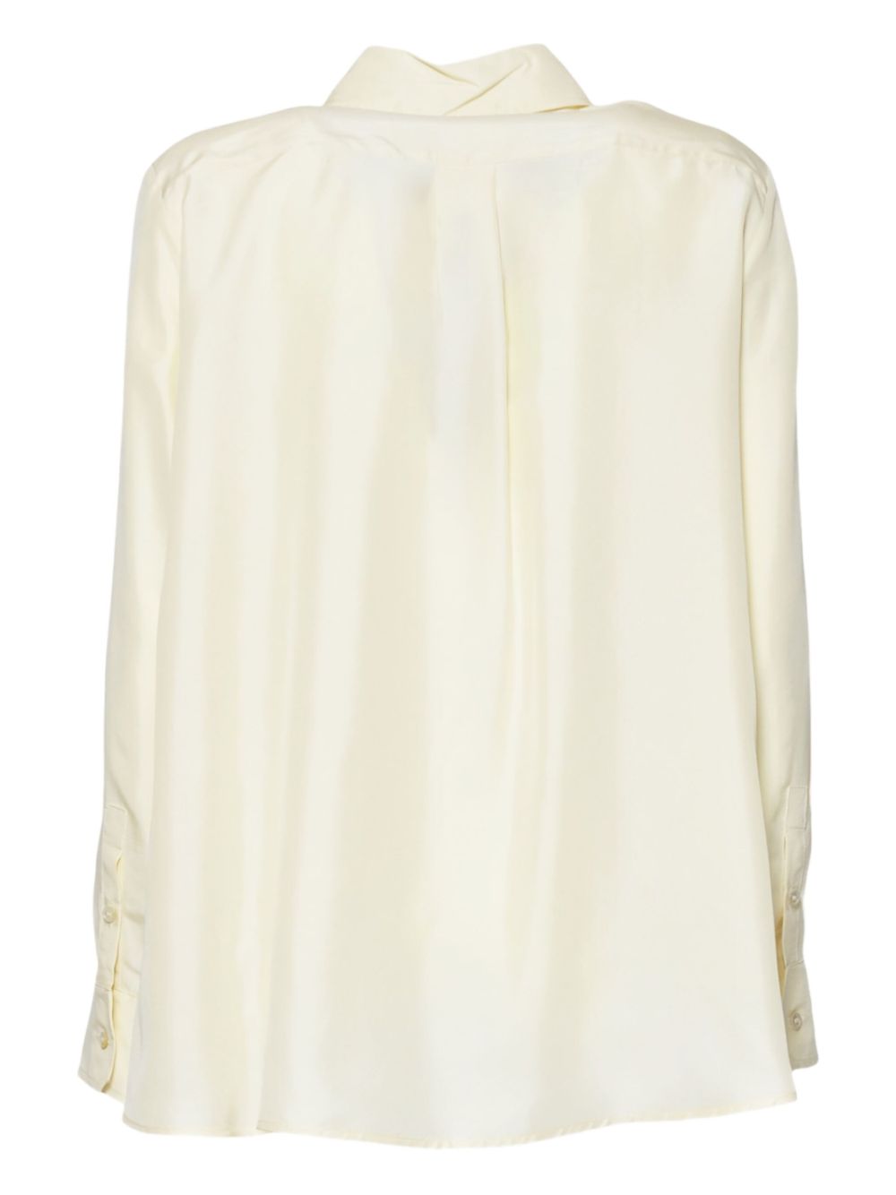 Camicia in seta pamir in avorio Maxmara weekend - donna 
