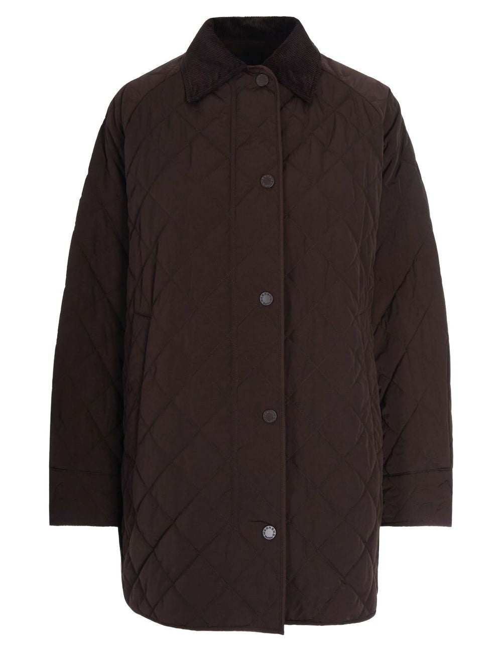 Giacca trapuntata con colletto pepato in marrone Maxmara weekend - donna 