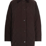 Giacca trapuntata con colletto pepato in marrone Maxmara weekend - donna 