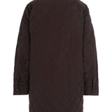 Giacca trapuntata con colletto pepato in marrone Maxmara weekend - donna 