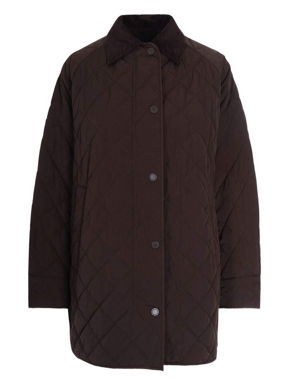 Giacca trapuntata con colletto pepato in marrone Maxmara weekend - donna 