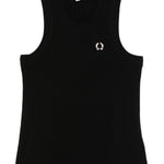 Canotta con piercing in nero Melitta baumeister - donna 