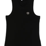 Canotta con piercing in nero Melitta baumeister - donna 