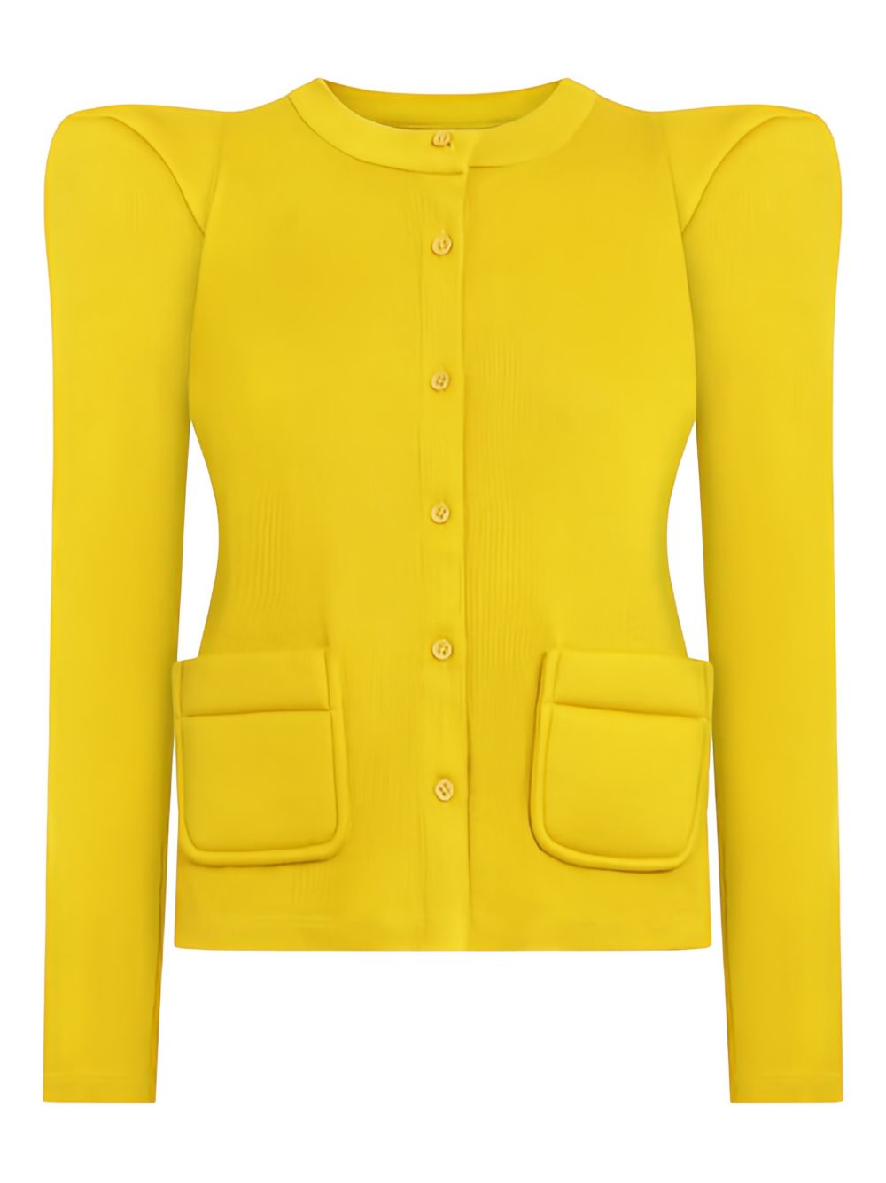 Cardigan con spalle oversize in giallo Melitta baumeister - donna 