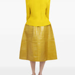 Cardigan con spalle oversize in giallo Melitta baumeister - donna 