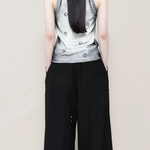 Canotta con stampa piercing in bianco Melitta baumeister - donna 