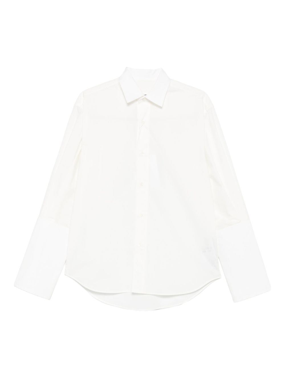 Camicia a maniche lunghe in bianco Mm6 maison margiela - donna 