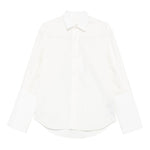 Camicia a maniche lunghe in bianco Mm6 maison margiela - donna 