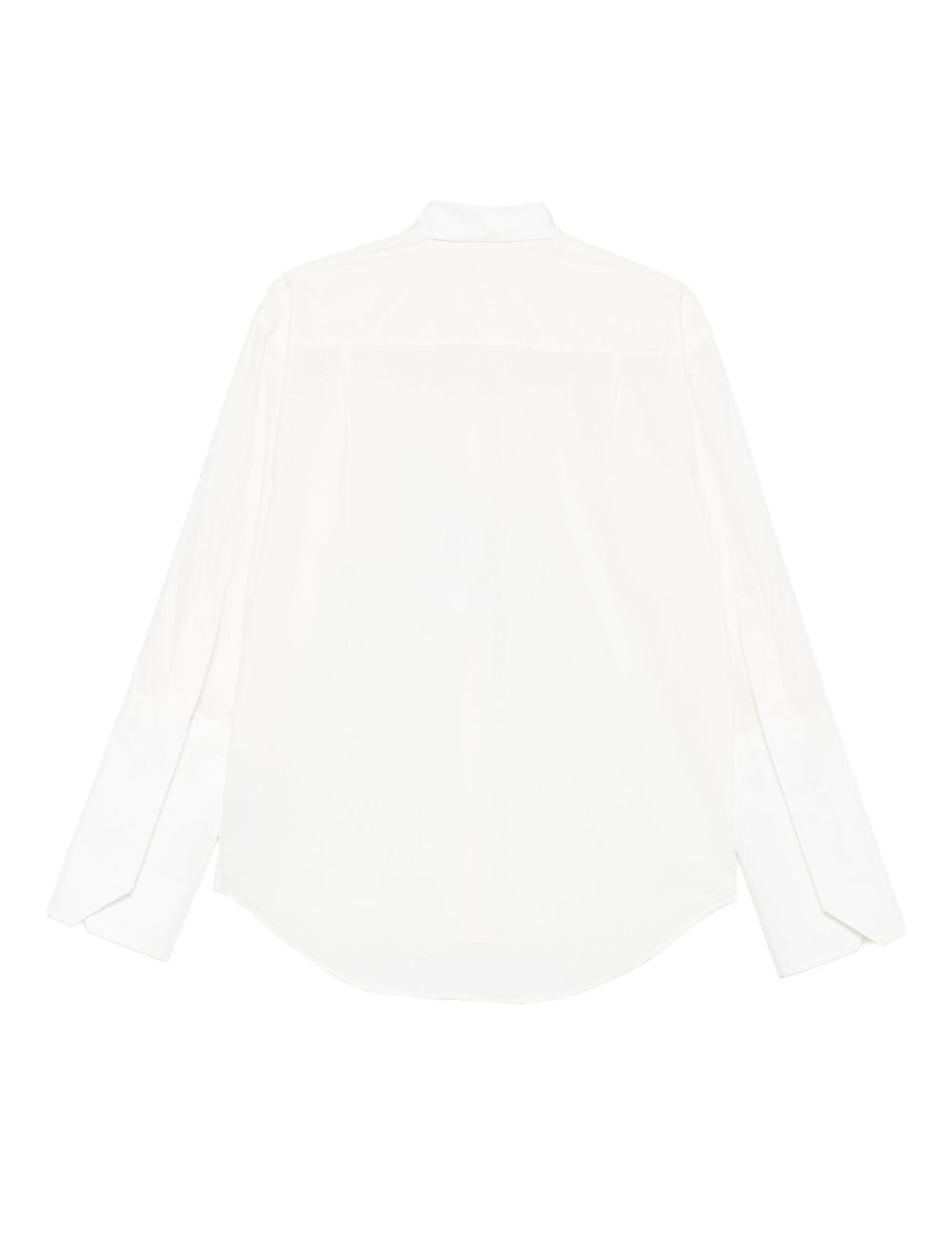 Camicia a maniche lunghe in bianco Mm6 maison margiela - donna 