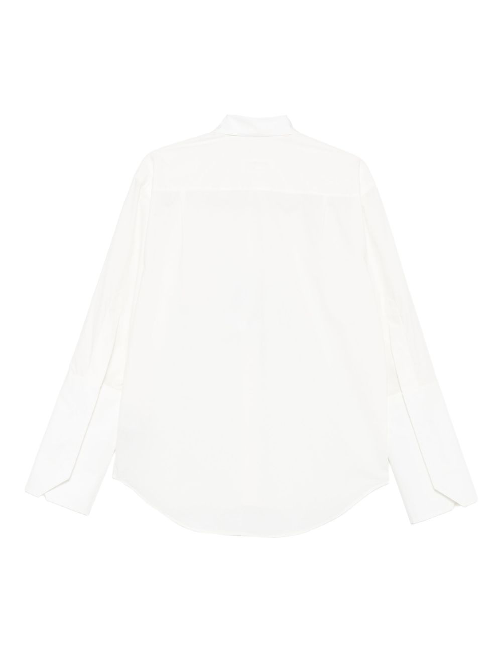 Camicia a maniche lunghe in bianco Mm6 maison margiela - donna 