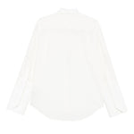 Camicia a maniche lunghe in bianco Mm6 maison margiela - donna 